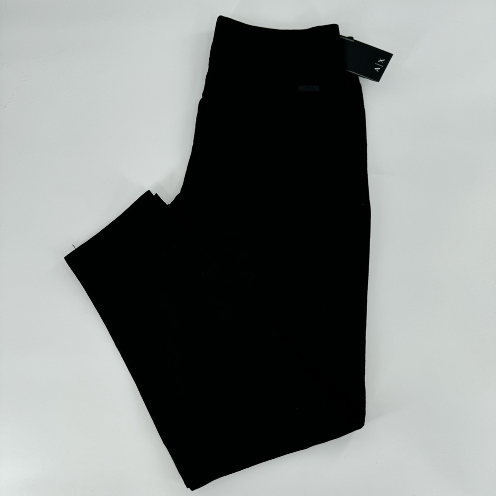 AX ARMANI EXCHANGE CARGO BLACK TROUSERS MENS